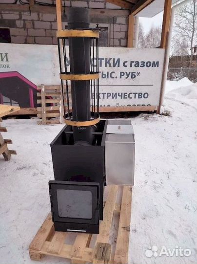 Банная печь Эконом 600 мм толщина 10мм