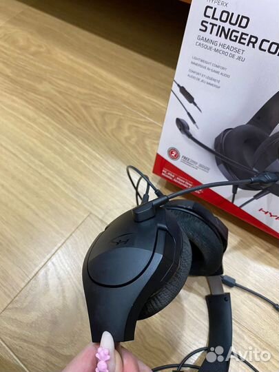 Игровые наушники hyper x cloud stinger core
