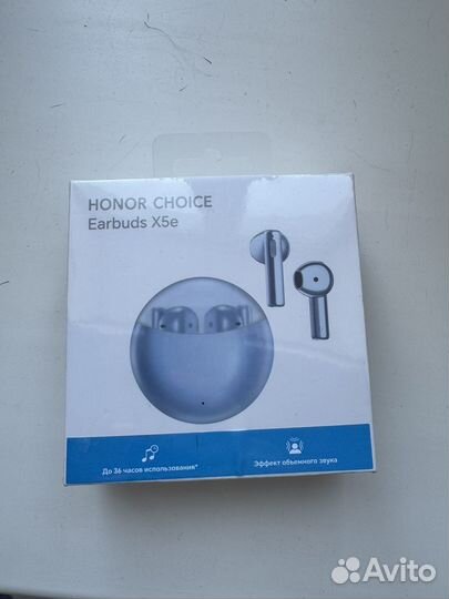 Беспроводные наушники honor earbuds x5e