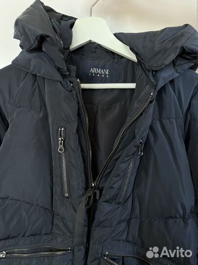 Пуховик женский armani