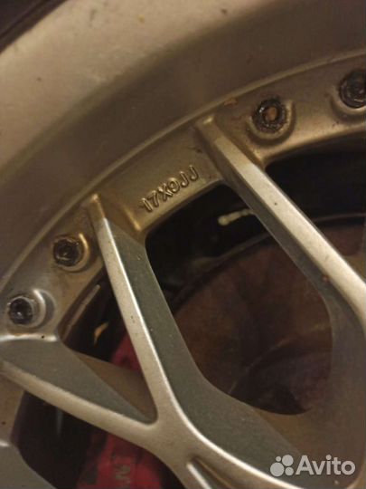 4 шт R17 Japan voltec inter milano extreme 8j 9j