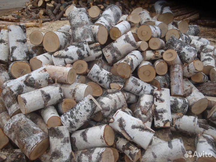 Дрова березовые колотые