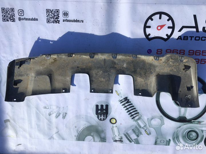 Накладка заднего бампера renault duster