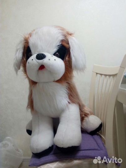 Мягкая игрушка собака большая
