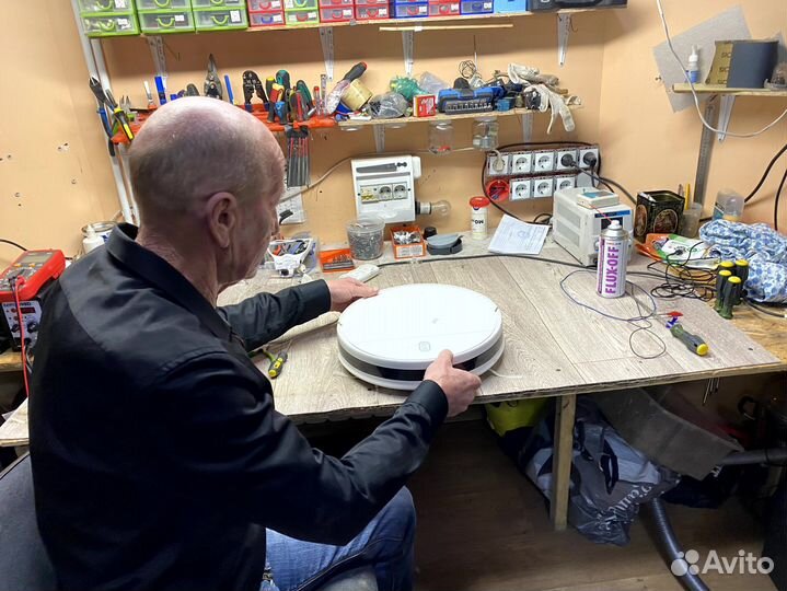 Ремонт робота пылесоса, ремонт пылесосов с выездом