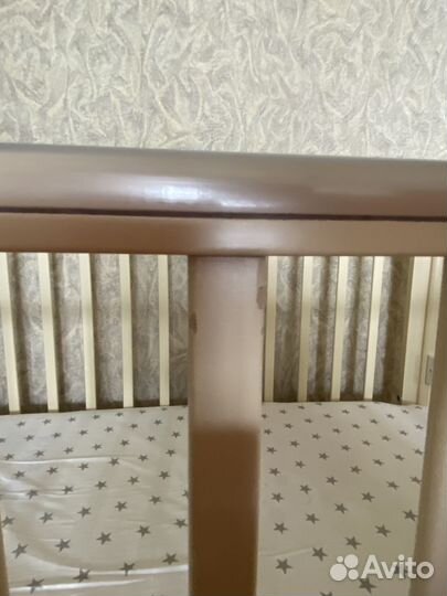 Детская кроватка с маятником Гандылян Ванечка