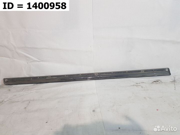 Спойлер заднего бампера Skoda Rapid