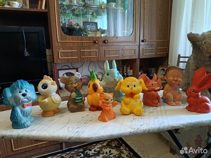 Резиновые игрушки СССР