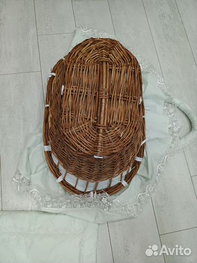 Люлька переноска плетеная