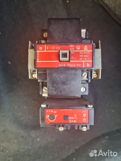 Контактор k-iD63