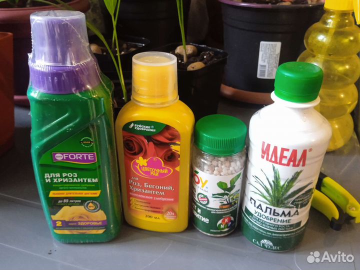 Удобрения для цветов