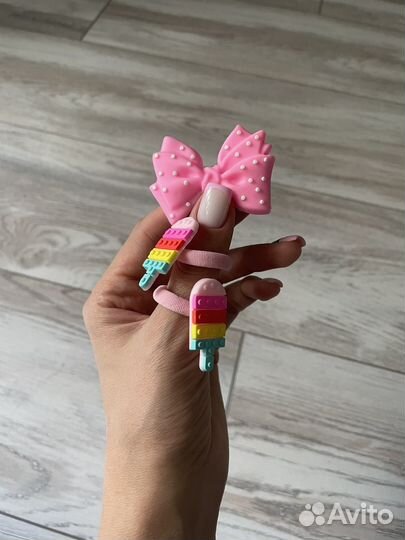 Детские резинки и заколки для волос