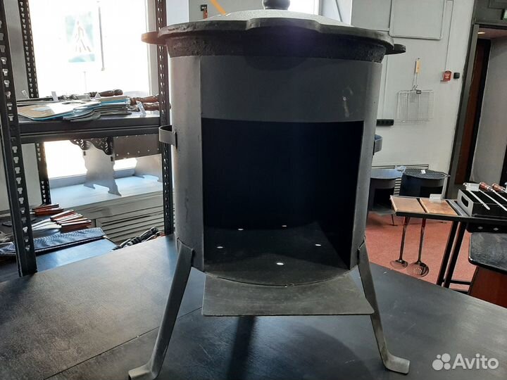 Казан чугунный узбекский печь и ляган