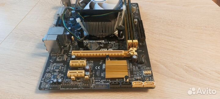 Материнская плата с процессором intel i5 4690k