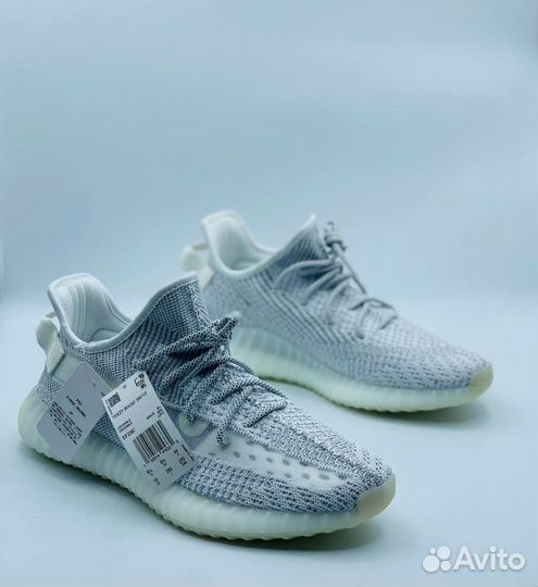 Adidas yeezy boost 350 светло-серые разм. 41