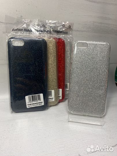 Чехлы блестящие honor y5 2018