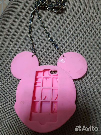 Чехол-сумочка на телефон Айфон 4, подойдёт на 5