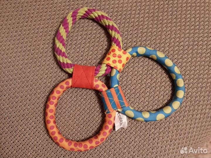 Игрушка для собак три кольца Петстейджес