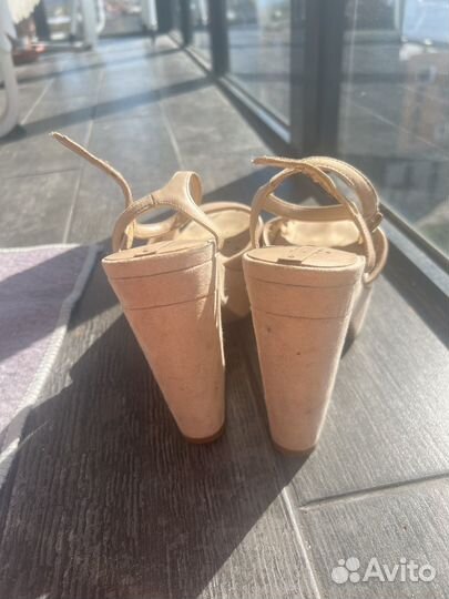 Босоножки aldo нат кожа 38