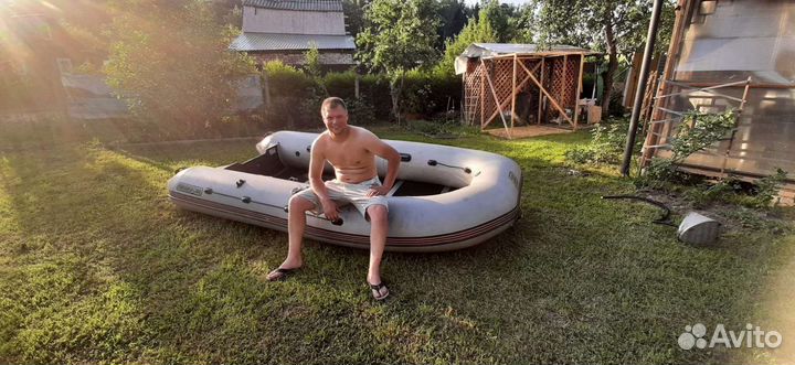 Надувная лодка пвх бу
