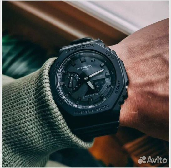 Наручные мужские часы Casio GA-2100-1A1