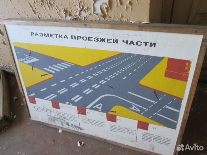 Плакаты по пдд СССР.Наглядное\учебное пособие