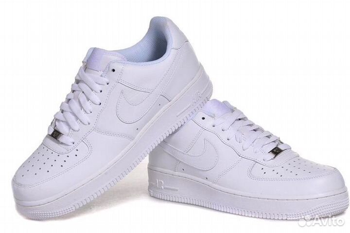 Кеды Nike Air Force 1 Tripple White белые