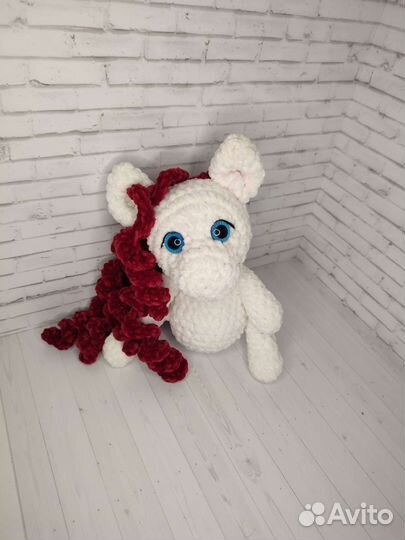 Игрушка мягкая. Амигуруми. Пони