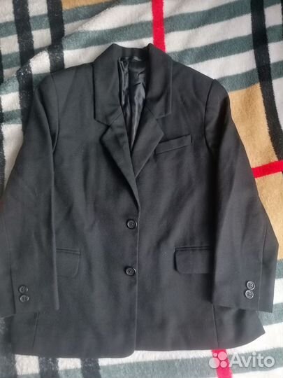 Пиджак школьный для мальчика 128-134