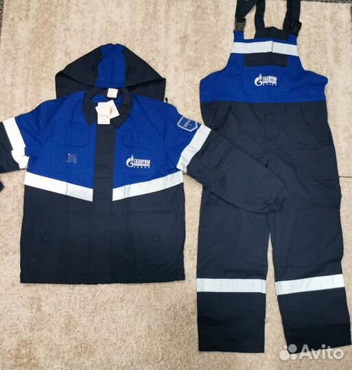 Спецодежда Газпром 56-58/170-176 летняя рабочая