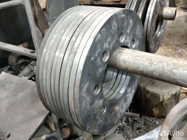 Фланцы для переделки дисков газ на т 40, мтз