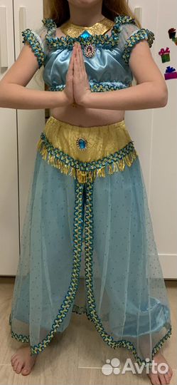 Костюм восточной красавицы Жасмин напрокат 122-128