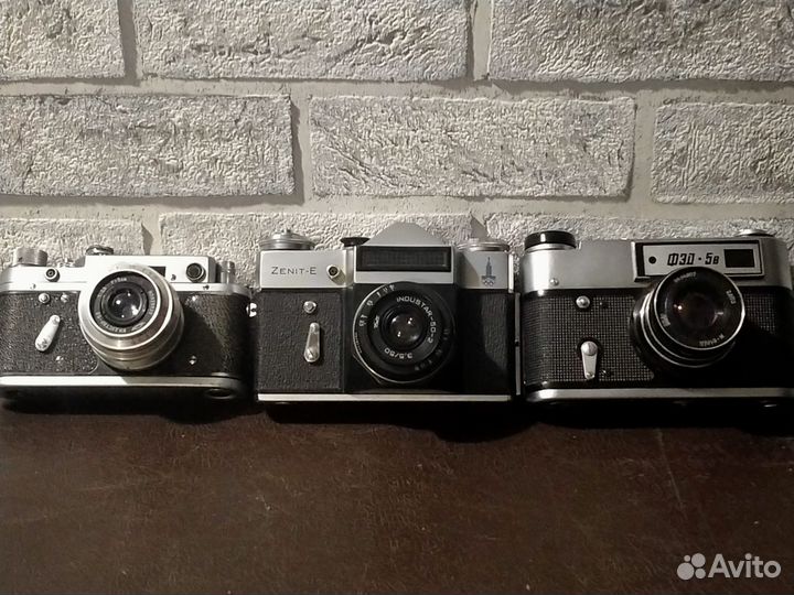 Фотоаппараты СССР зенит-Е 