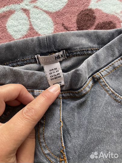 Джинсы для девочки 92