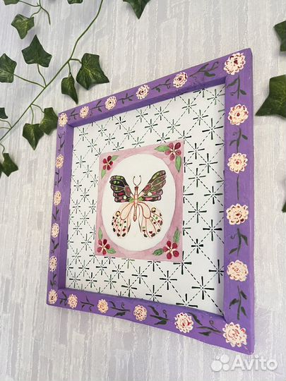 Картина- бабочка