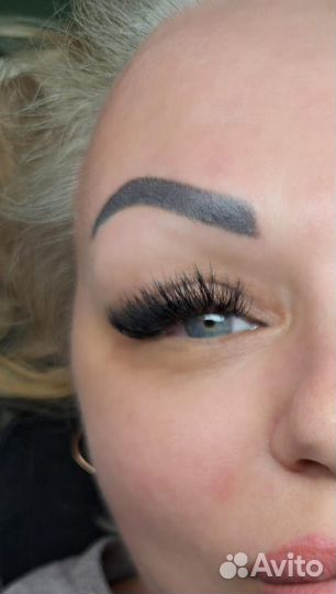 Наращивание ресниц модель