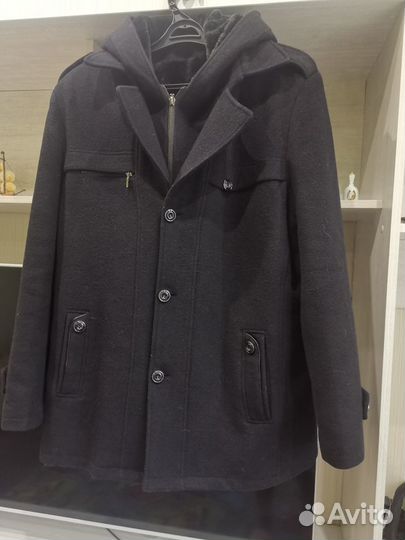 Пальто мужское шерсть новое