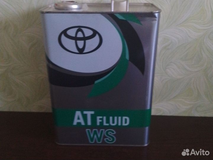 Масло трансмиссионное toyota atf ws