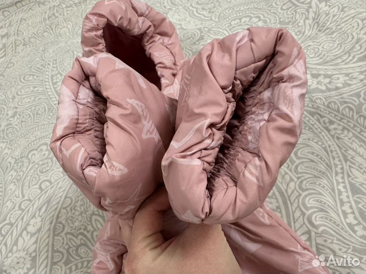 Комбинезон baby go 80 демисезонный розовый