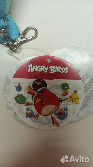 Angry birds брелок