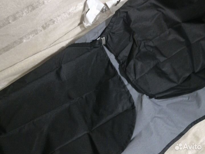 Расчёска для фена и пеньюар парикмахерская