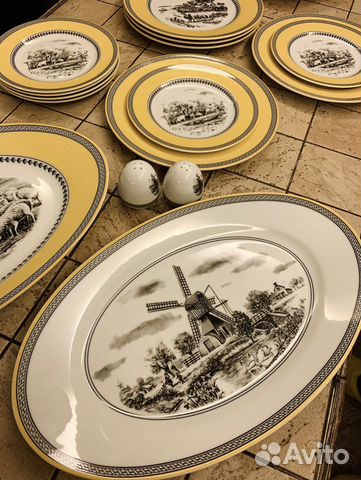 Столовый сервиз в стиле Villeroy