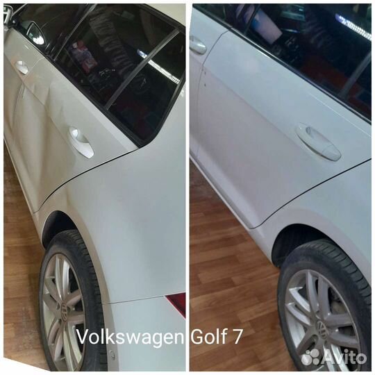 Удаление вмятин без покраски PDR