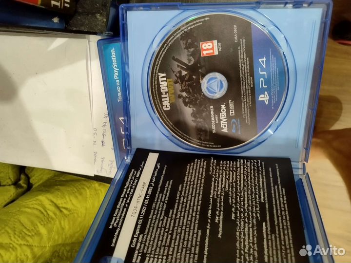 Игры на ps4 5 шт