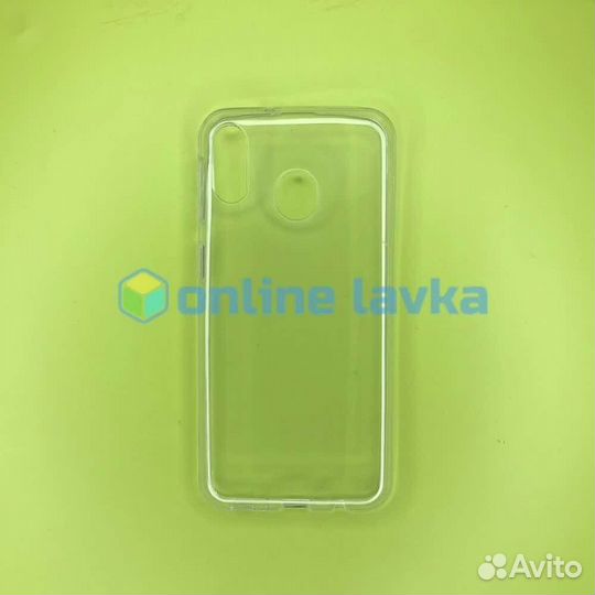 Чехол силикон для Samsung M20 Clear