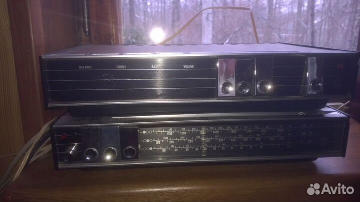 Philips PL10 22RH580/OZ Усилитель и Тюнер 1968