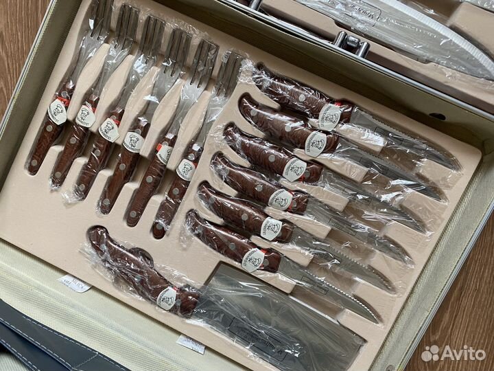 Набор столовых приборов ножей 25 предметов