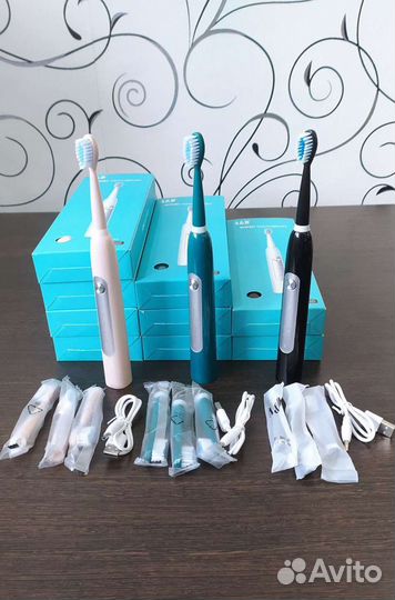 Электронная зубная щетка с ультразвуковой чисткой