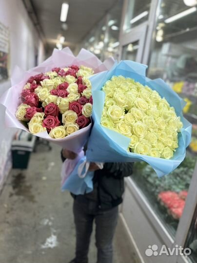 101 Роза с доставкой