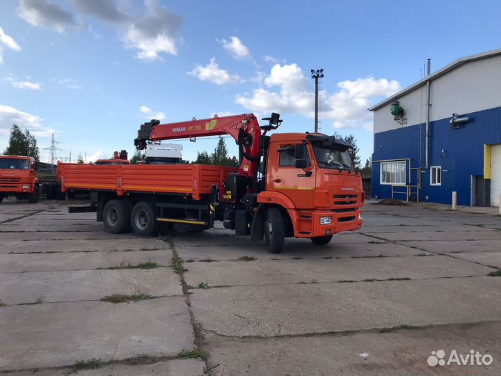 КамАЗ 65115-48 (А5) с КМУ, 2023